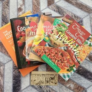 LOT Vintage Cookbooks